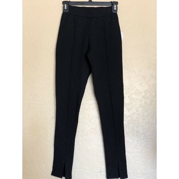 4Si3Nna Womens Stretch Knit Seamed Leggings XS - Picture 2 of 12